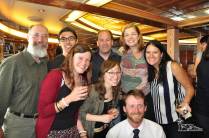 Entre os muitos novos amigos a bordo do Sea Spirit, já no coquetel de despedidas da viagem